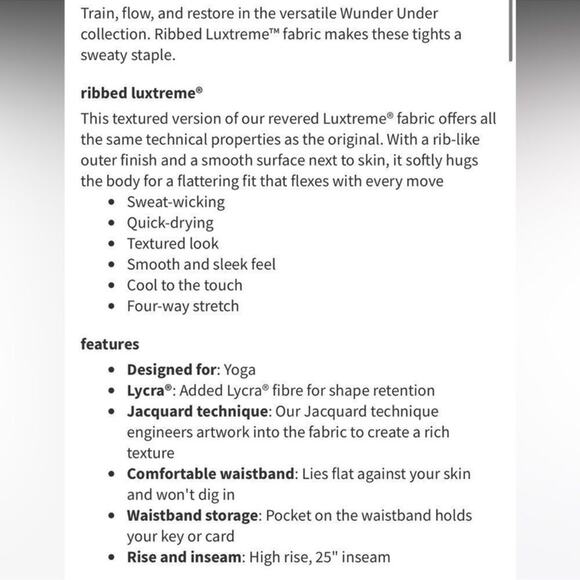 Lululemon Wunder Under High Rise Tight 28" Luxetreme Incognito Camo Size 4 - Picture 13 of 14